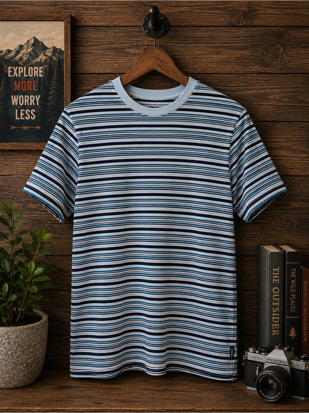 Men’s Striped Tee